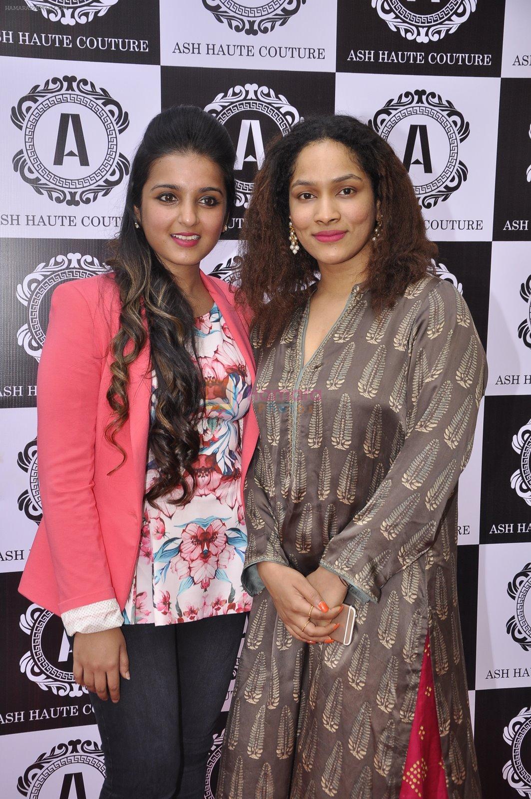 Masaba at Asha Karla's summer 2015 couture collection hosted by Arpita Khan in Juhu, Mumbai on 5th Feb 2015