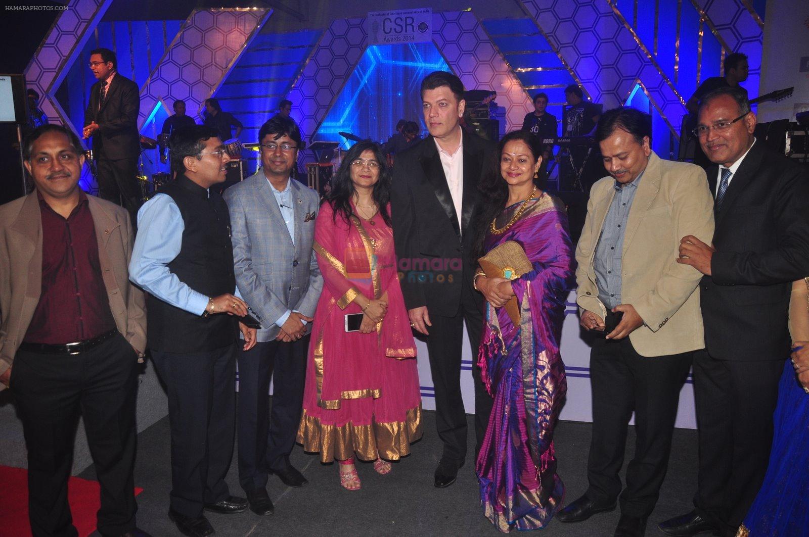 Aditya Pancholi, Zarina Wahab at CSR Award in Lalit, Mumbai on 5th Feb 2015