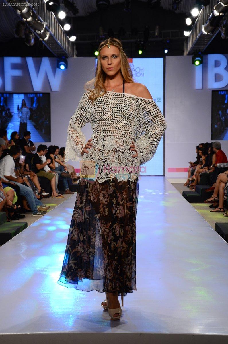 Model walk the ramp for Paperdoll Show at India beach Fashion Week in Goa on 5th Feb 2015