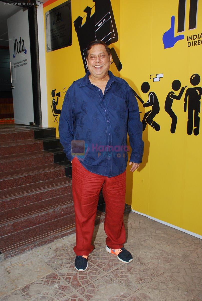 David Dhawan at The Indian film and Television Directors Association Office Opening in Mumbai on 8th Feb 2015