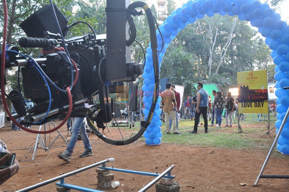 Ajaz Khan shoots for Love Day in Mumbai on 9th Feb 2015