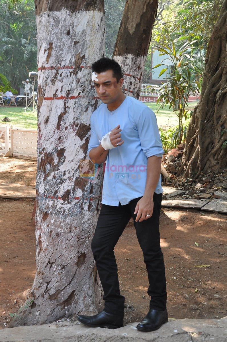 Ajaz Khan shoots for Love Day in Mumbai on 9th Feb 2015