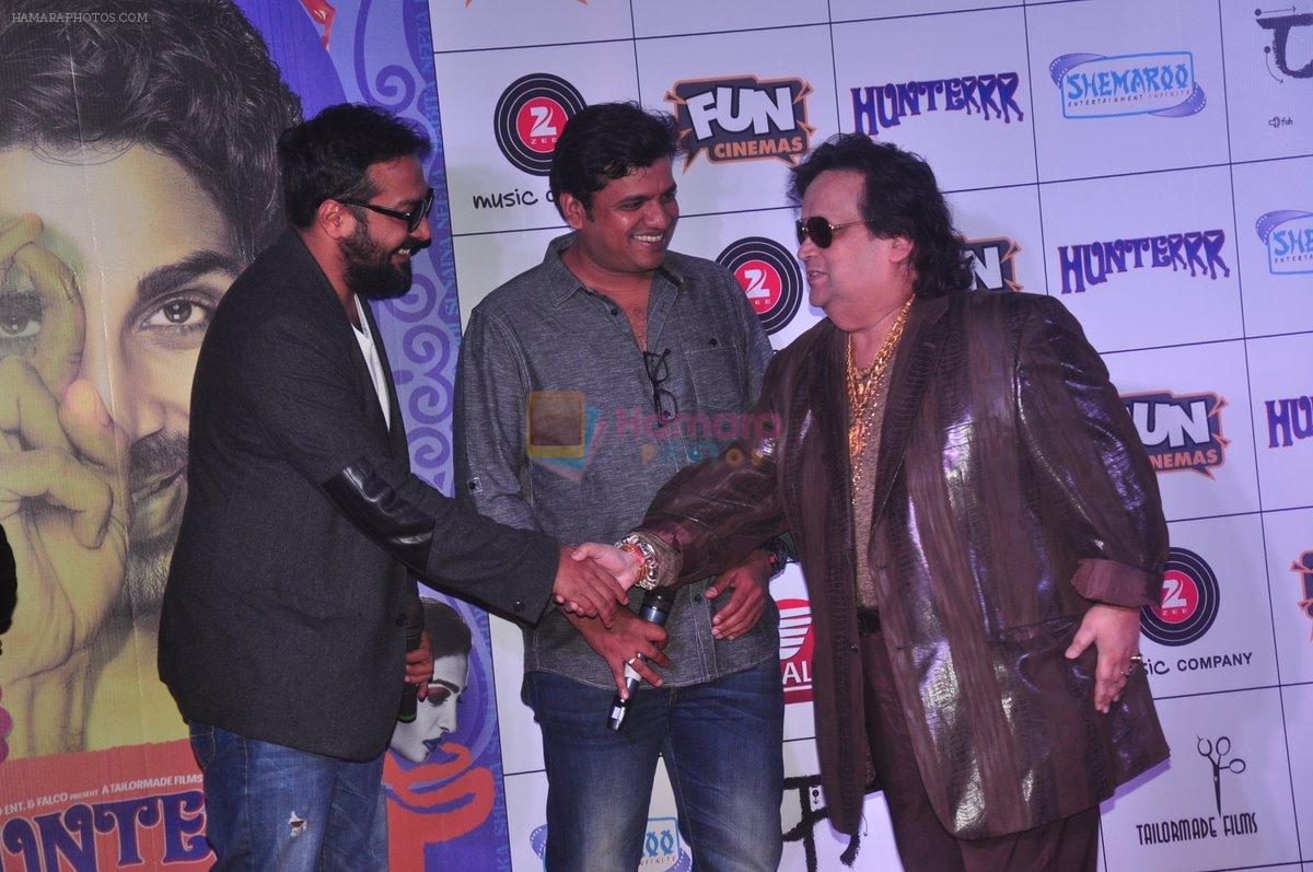 Anurag Kashyap, Bappi Lahiri at Hunter Music Launch in Mumbai on 10th Feb 2015