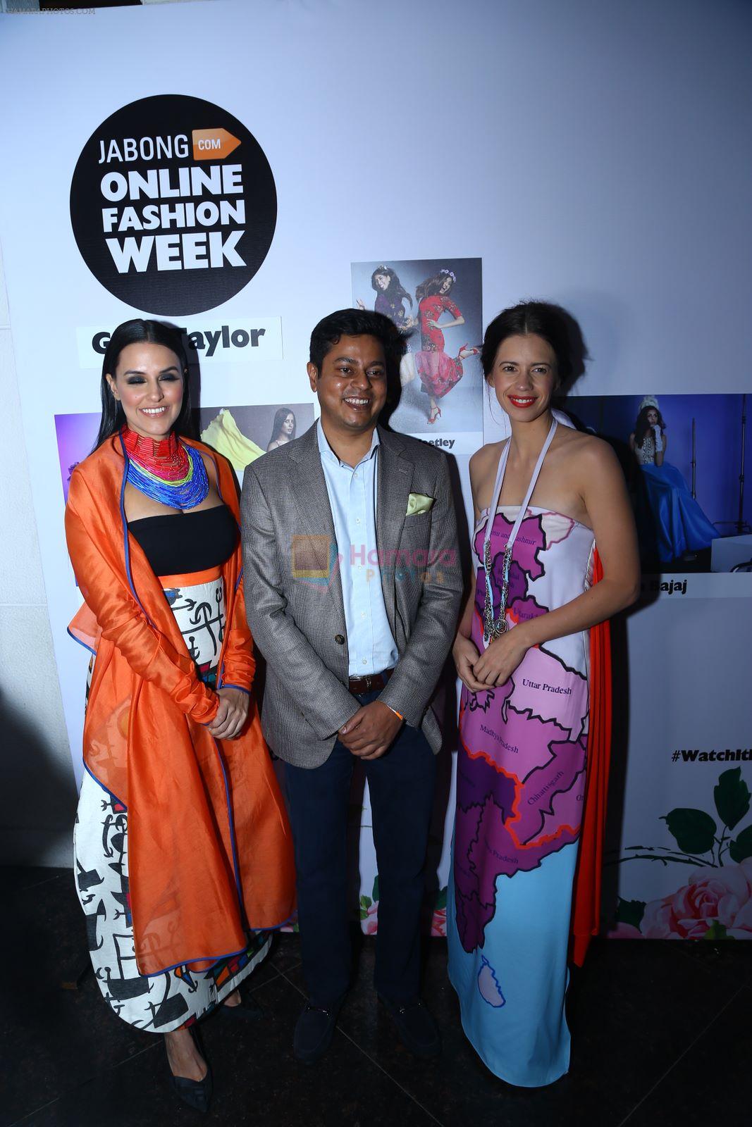 Praveen Sinha and Neha Dhupia at JOFW Preview