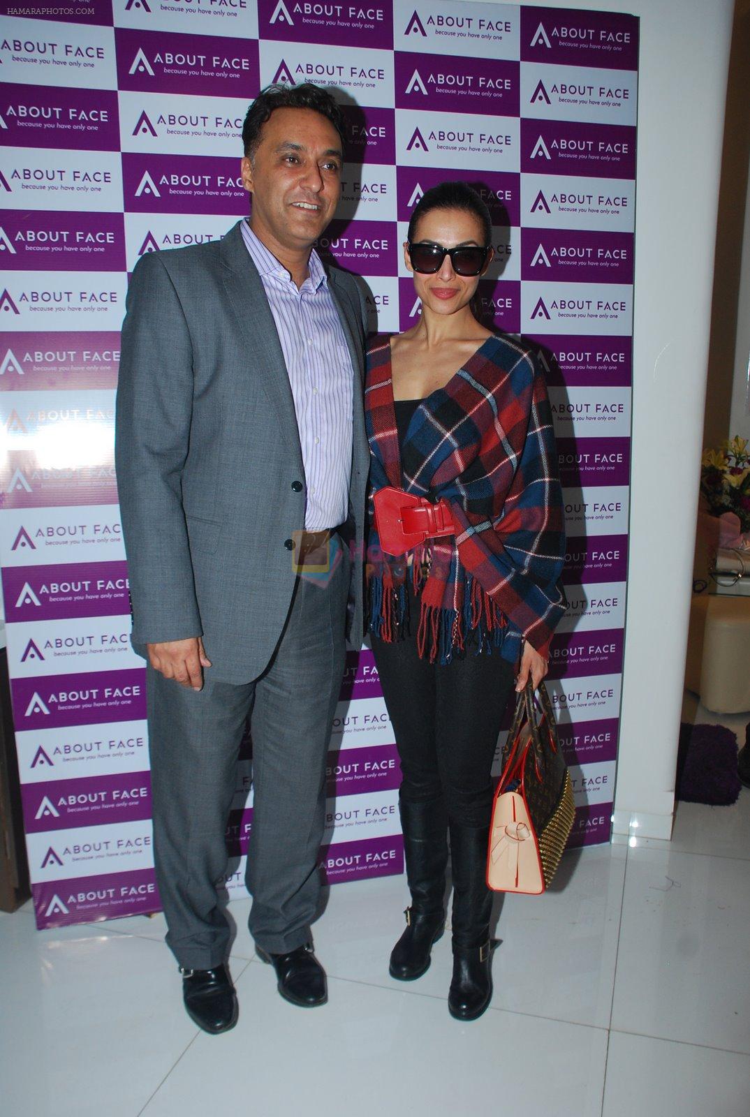 Malaika Arora Khan at About face salon launch in Khar, Mumbai on 12th Feb 2015