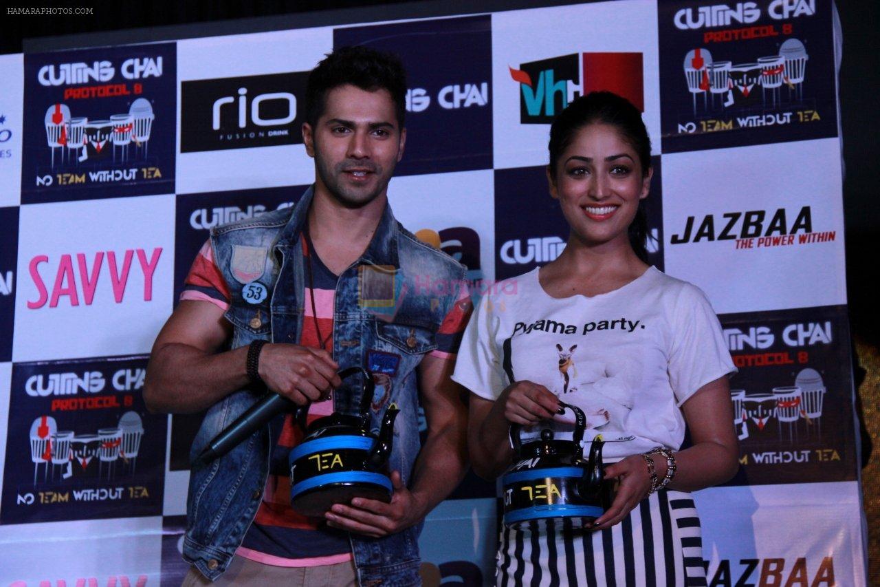 Varun Dhawan, Yami Gautam promote Badlapur at National college festival on 13th Feb 2015