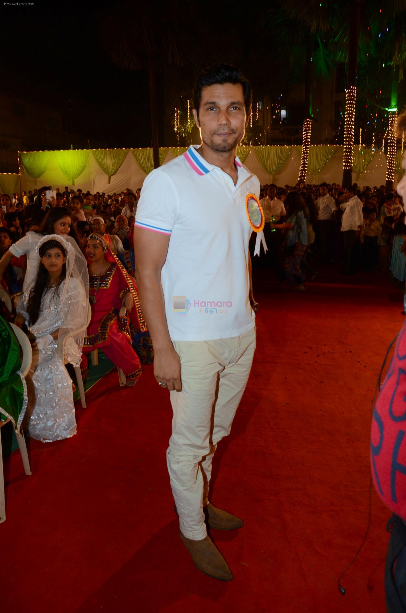 Randeep Hooda at the 34th Annual Day Celebration and Prize Distribution Ceremony of Children�s Welfare Centre High School on 14th Feb 2015