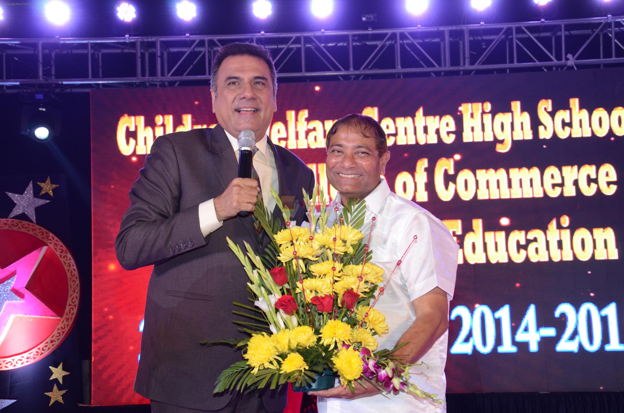 Ajay Kaul with Boman Irani at the 34th Annual Day Celebration and Prize Distribution Ceremony of Children�s Welfare Centre High School on 14th Feb 2015