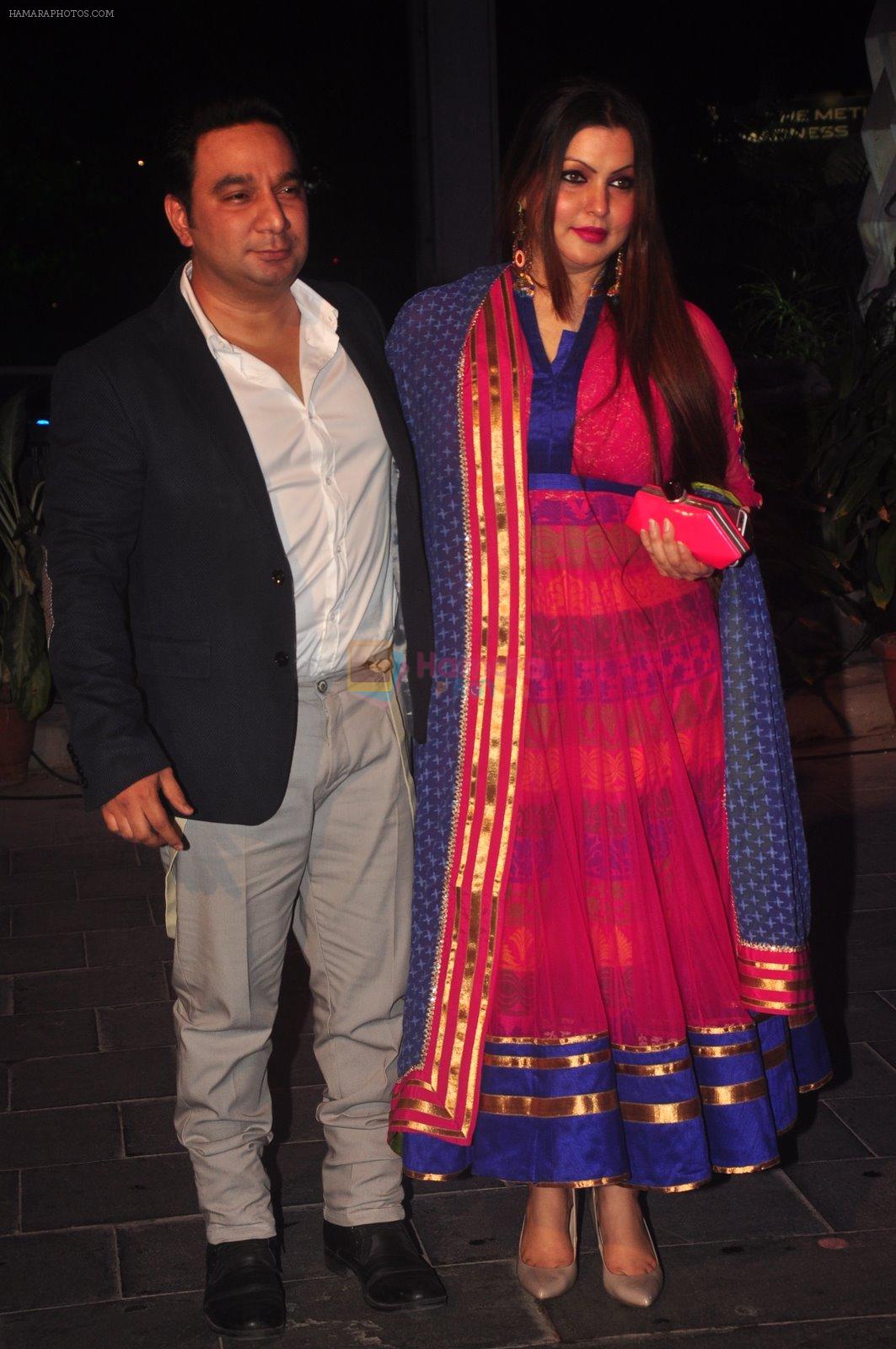 Ahmed Khan at Smita Thackeray's son wedding reception in Sahara Star, Mumbai on 13th Feb 2015