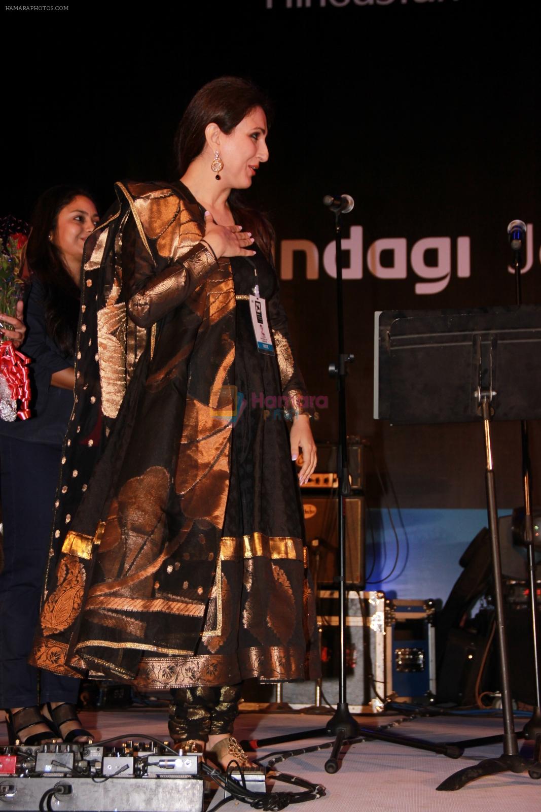 Juhi Babbar at Pepe Jeans music festival of Kala Ghoda in Mumbai on 15th Feb 2015