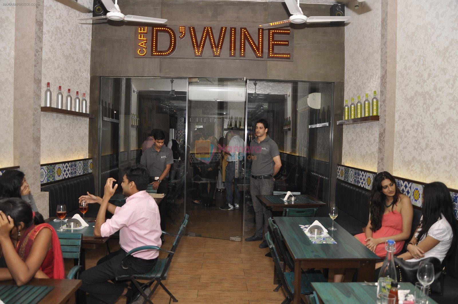 at Cafe Dwine launch in Khar, Mumbai on 16th Feb 2015