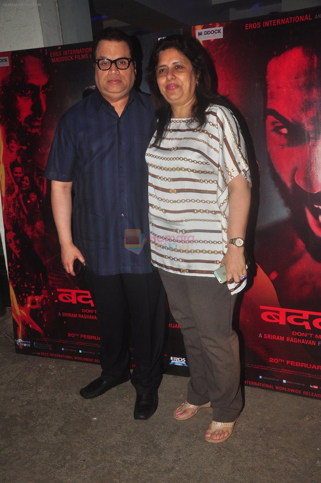 Ramesh Taurani at Badlapur Screening in Sunny Super Sound on 18th Feb 2015