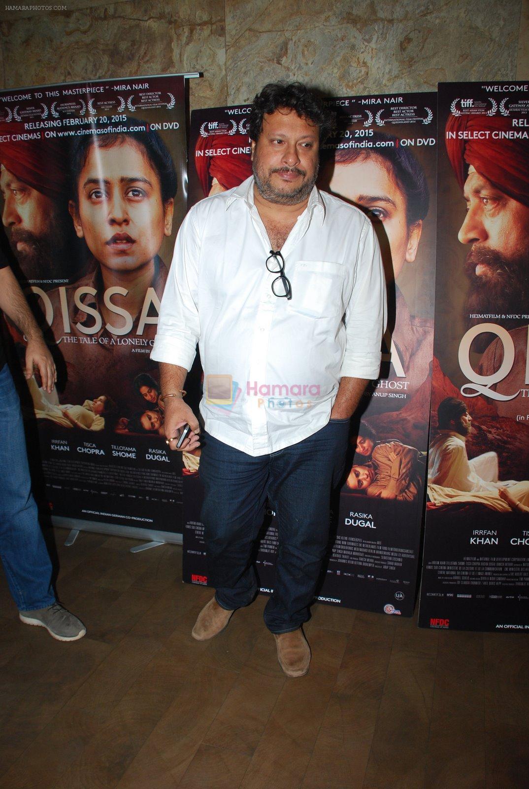 Tigmanshu Dhulia at Qissa screening in Lightbox, Mumbai on 19th Feb 2015