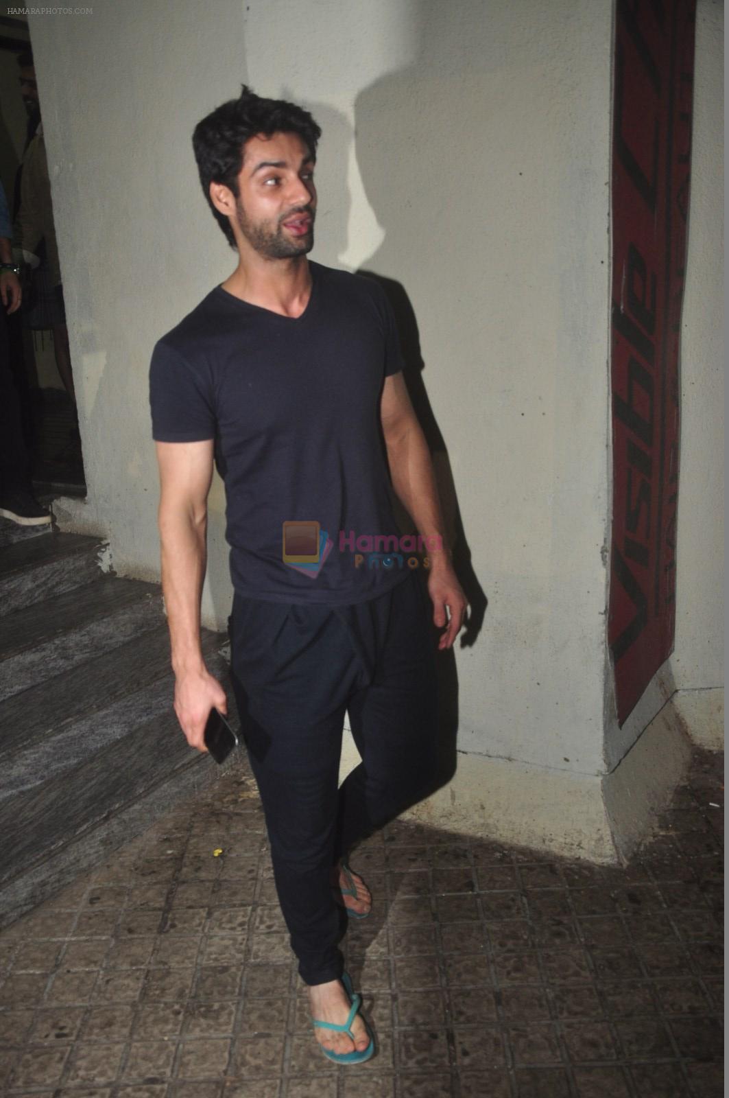 Karan Wahi at pvr to watch badlpaur on 20th Feb 2015