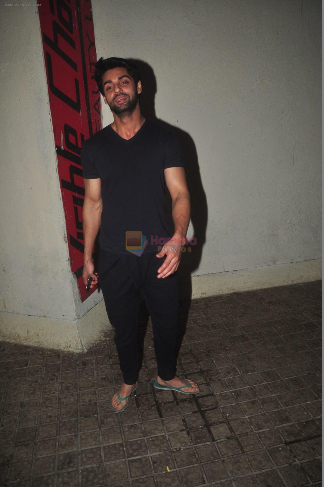 Karan Wahi at pvr to watch badlpaur on 20th Feb 2015