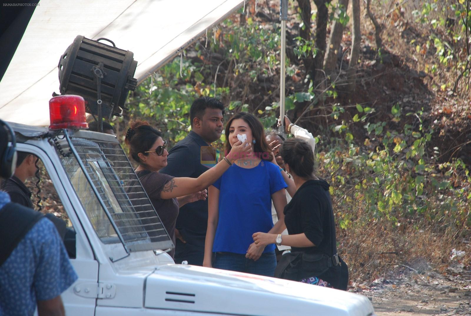 Anushka Sharma on the sets of life ok in Filmcity, Mumbai on 20th Feb 2015