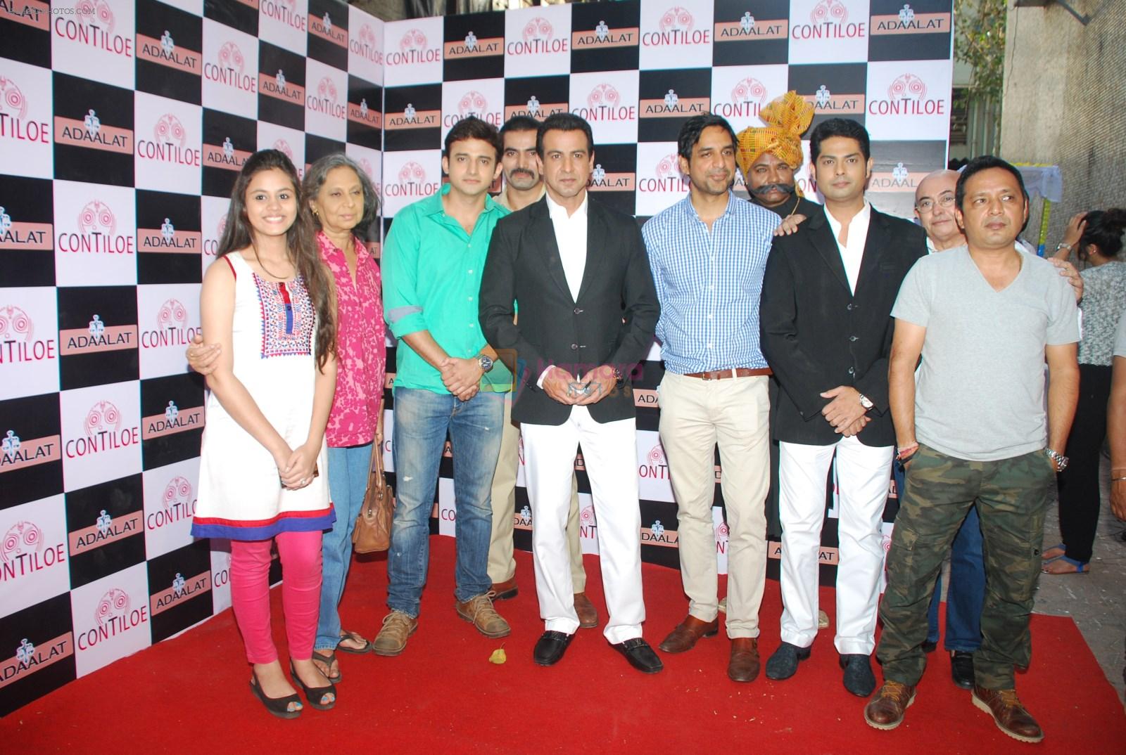Ronit Roy, Anand Goradia  at Sony TV serial Adaalat's 400 episodes celebration in Malad, Mumbai on 20th Feb 2015
