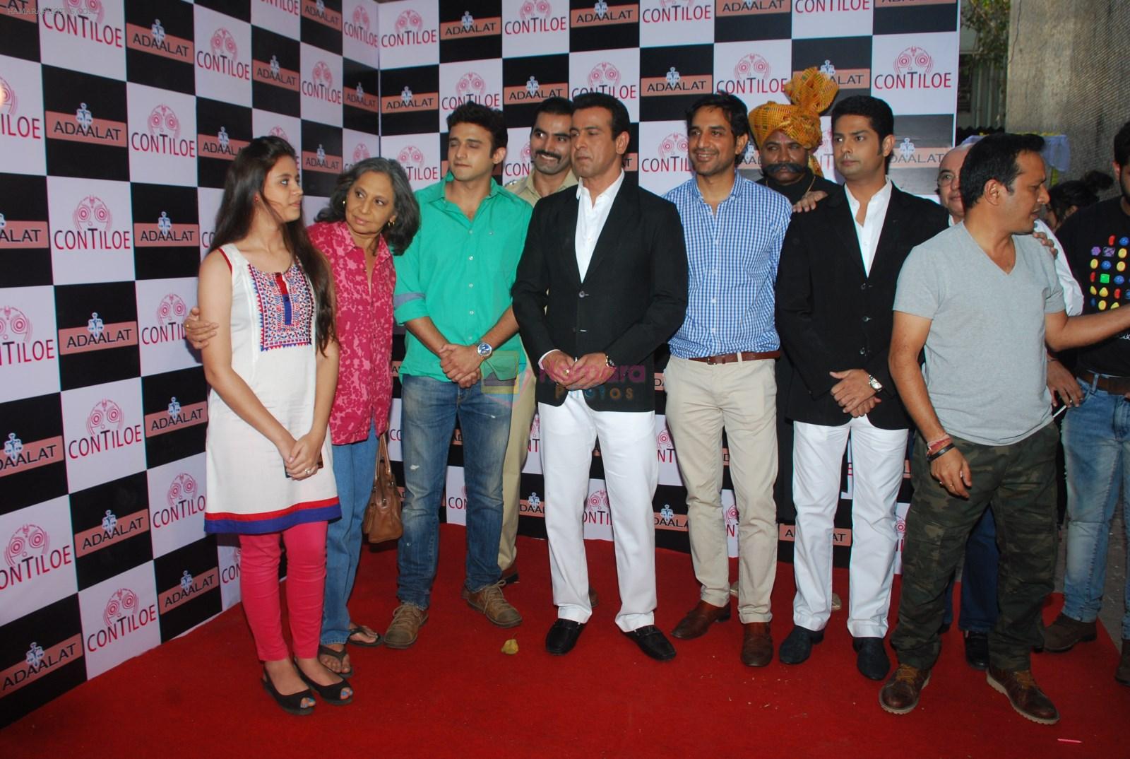 Ronit Roy, Anand Goradia  at Sony TV serial Adaalat's 400 episodes celebration in Malad, Mumbai on 20th Feb 2015