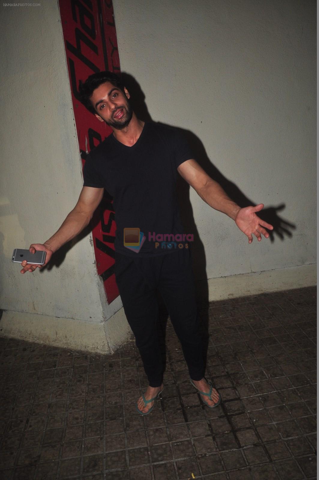 Karan Wahi at pvr to watch badlpaur on 20th Feb 2015