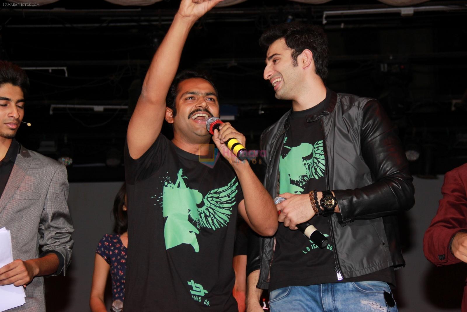 Sidhant Gupta, Sharib Hashmi promote Badmashiyan at National college in Mumbai on 21st Feb 2015