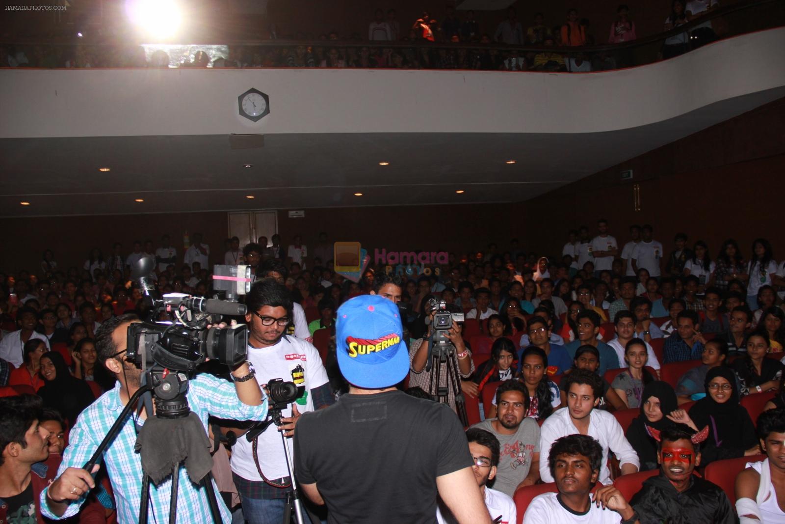 Karan Mehra promote Badmashiyan at National college in Mumbai on 21st Feb 2015