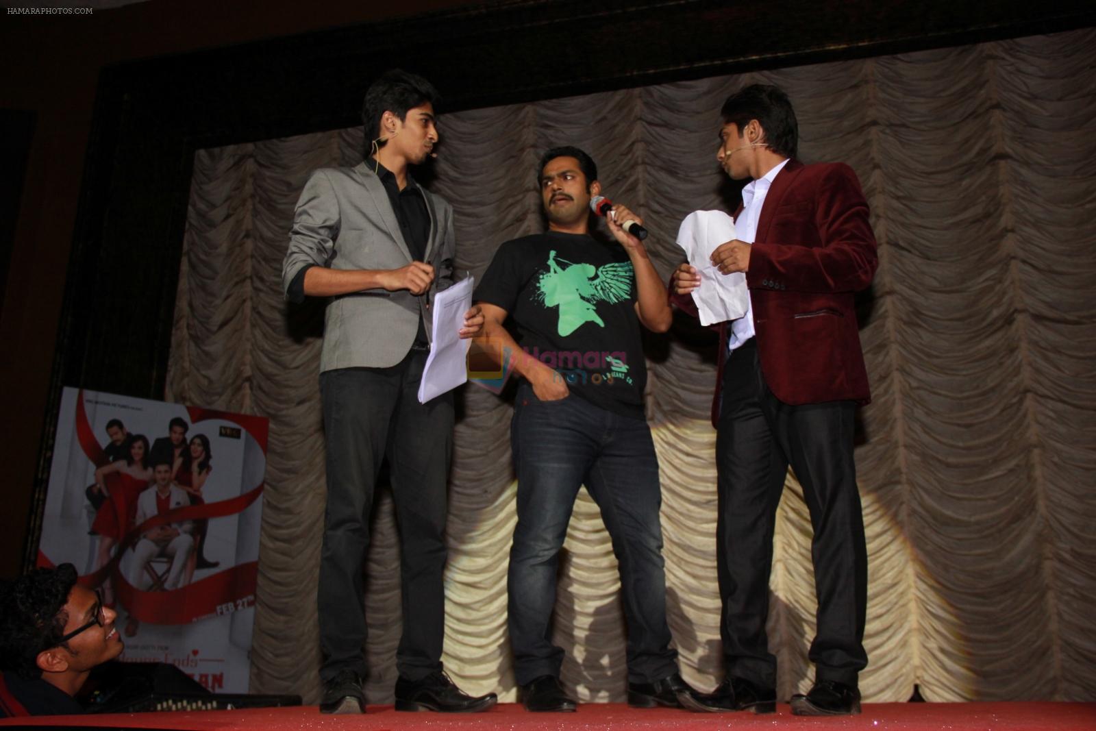 Sharib Hashmi promote Badmashiyan at National college in Mumbai on 21st Feb 2015