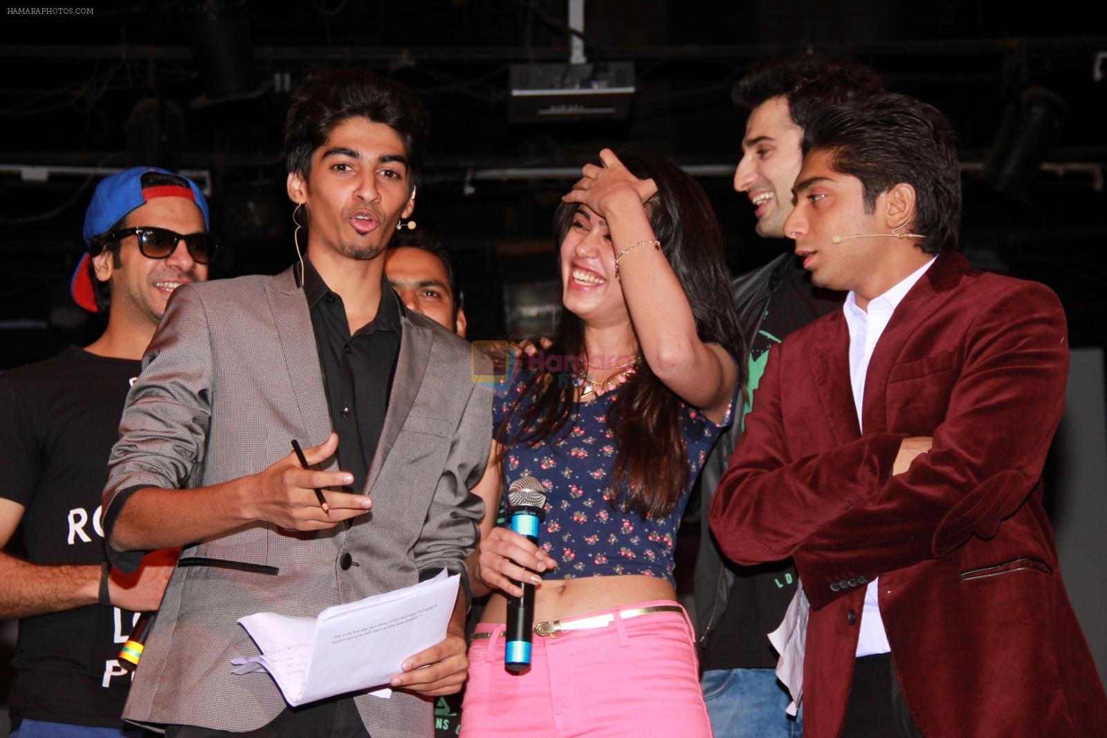 Suzanna Mukherje, Sidhant Gupta promote Badmashiyan at National college in Mumbai on 21st Feb 2015