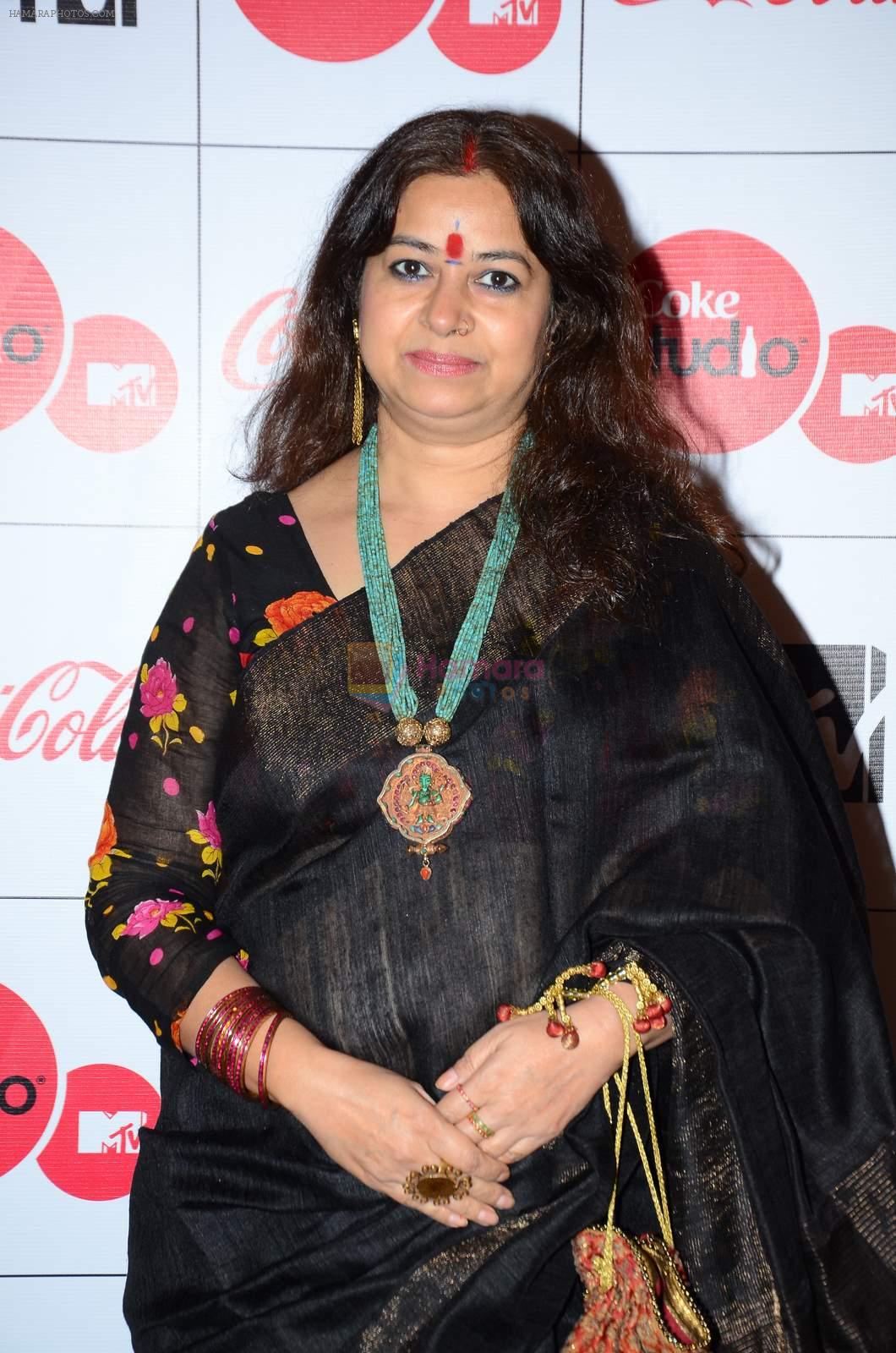 Rekha Bharadwaj at MTV Coke studio press meet in Villa 69 on 23rd Feb 2015