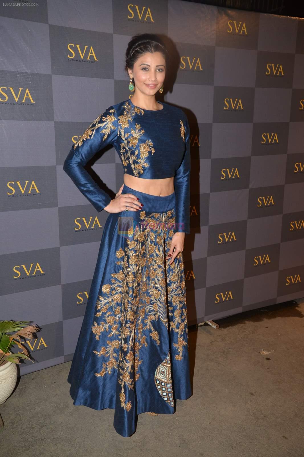 Daisy Shah at Sonam and Paras Modi's SVA store for Summer 2015 launch in Lower Parel, Mumbai on 24th Feb 2015