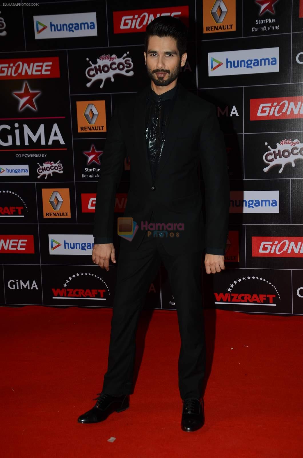 Shahid Kapoor at GIMA Awards 2015 in Filmcity on 24th Feb 2015