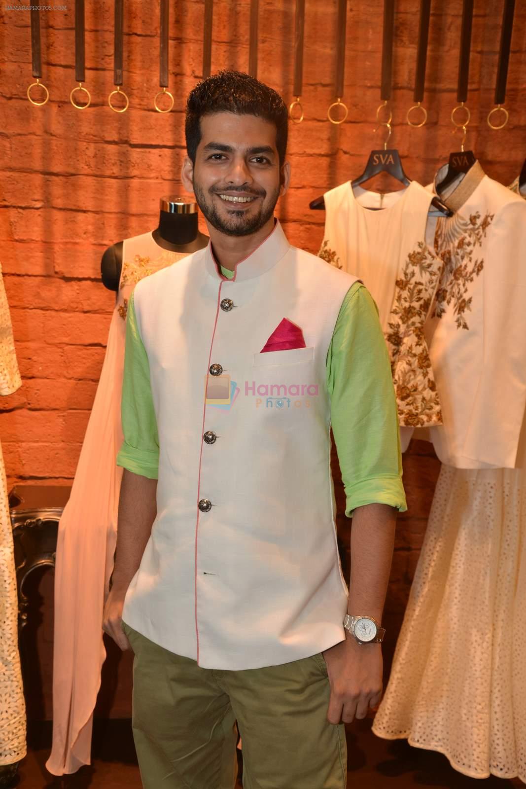 at Sonam and Paras Modi's SVA store for Summer 2015 launch in Lower Parel, Mumbai on 24th Feb 2015