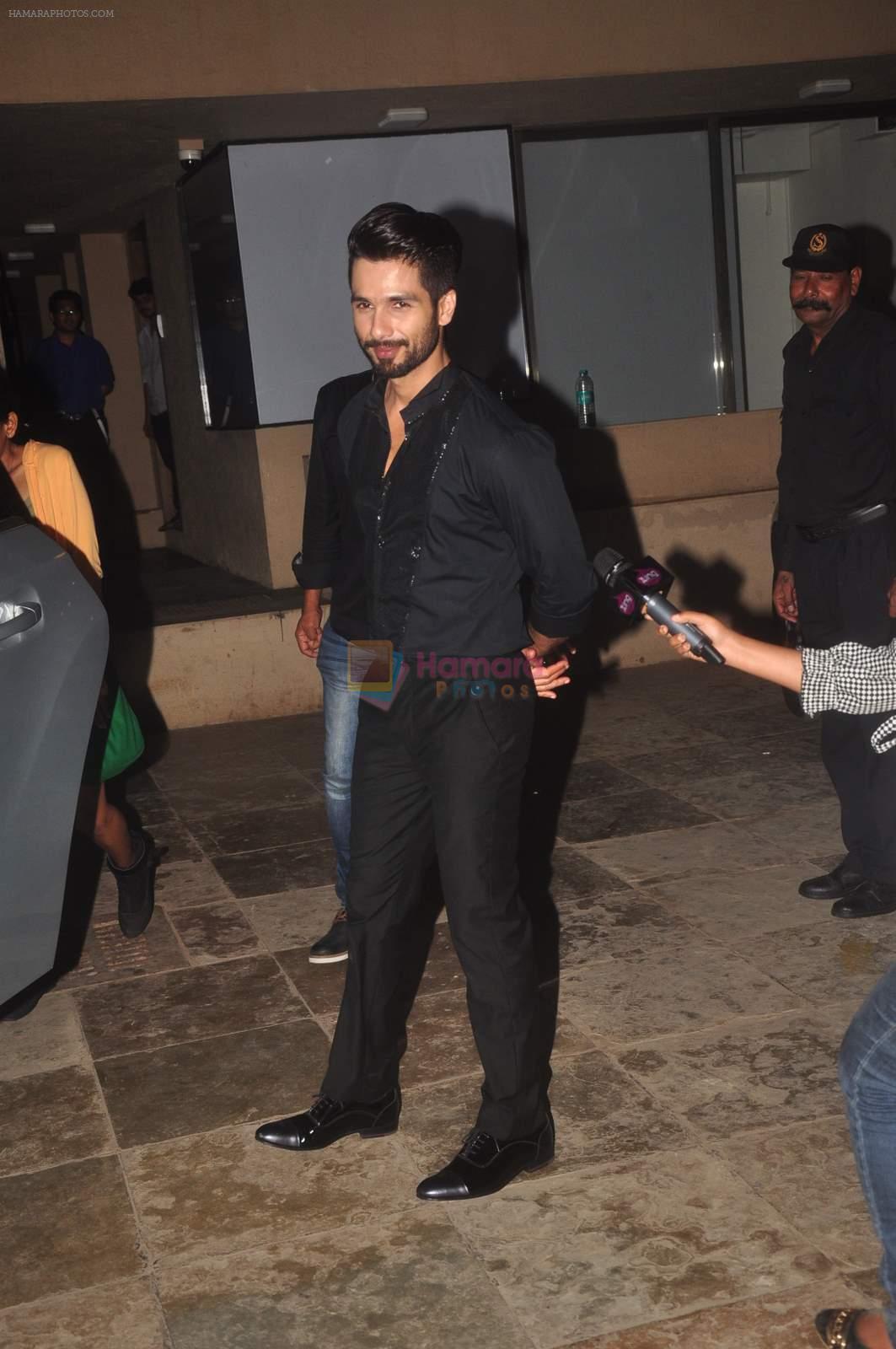 Shahid Kapoor's bday bash at new home on 24th Feb 2015