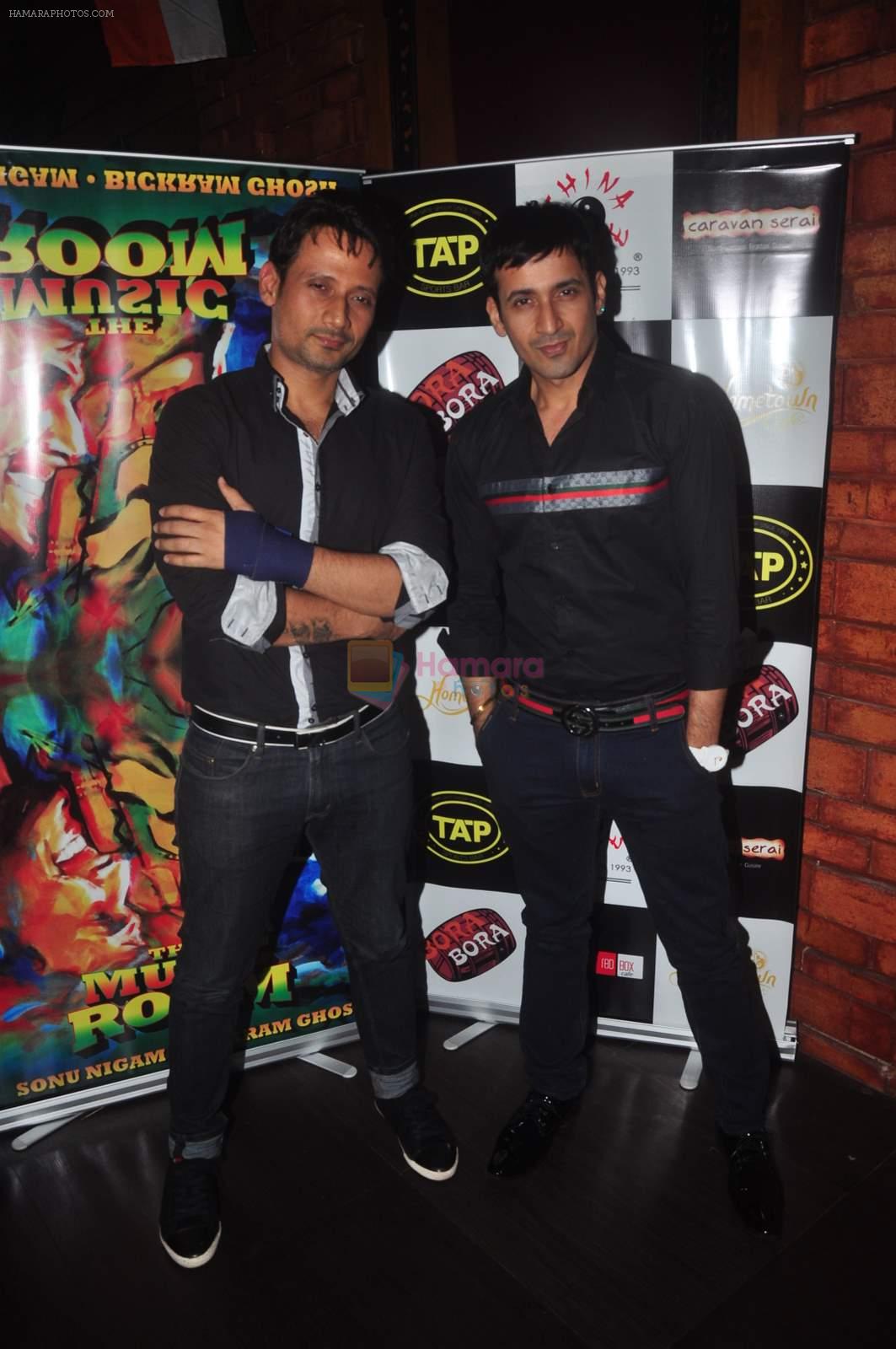 Manmeet Gulzar, Harmeet Gulzar at Bickram ghosh's album launch in Tap Bar on 25th Feb 2015