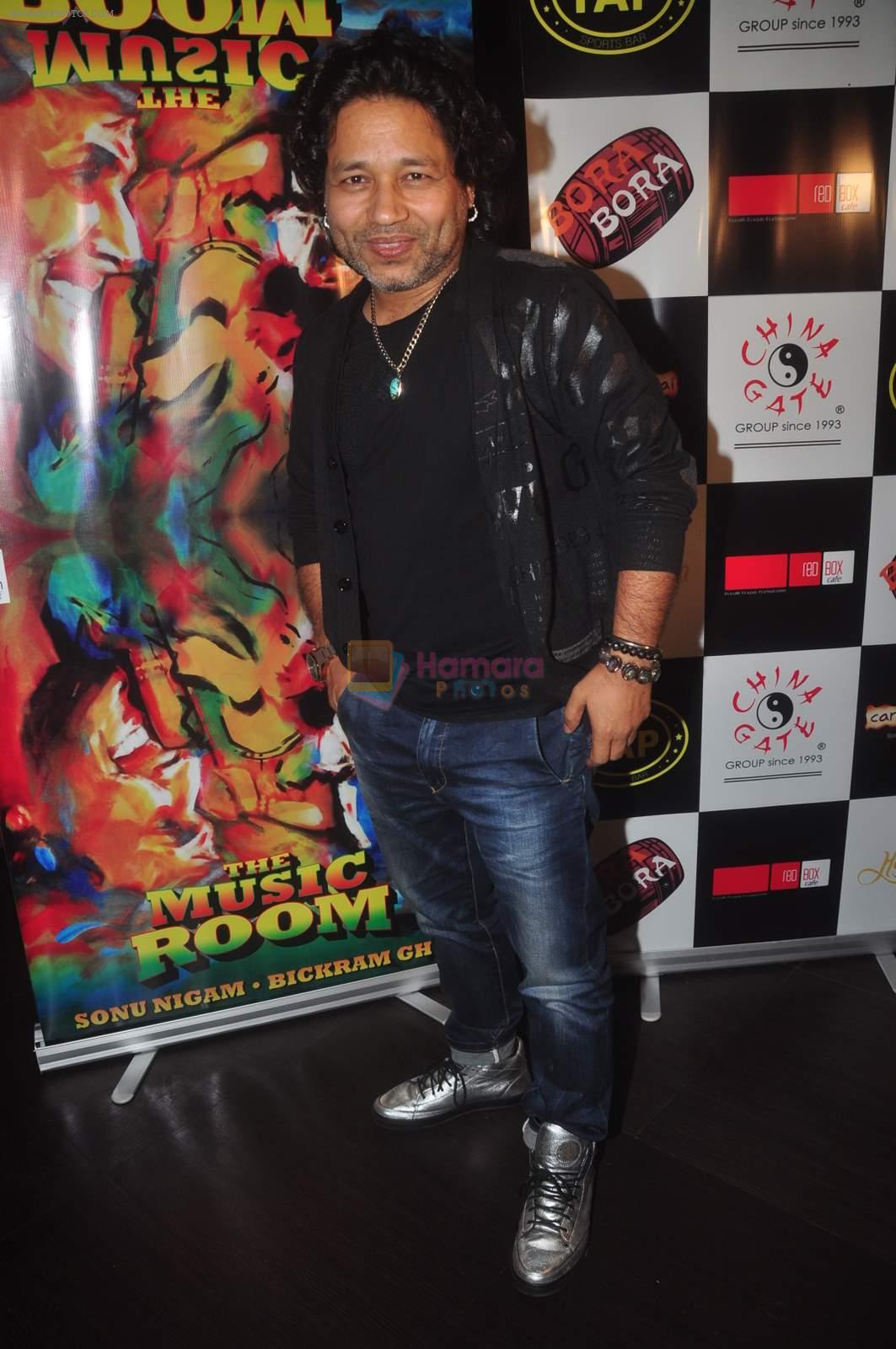 Kailash Kher at Bickram ghosh's album launch in Tap Bar on 25th Feb 2015