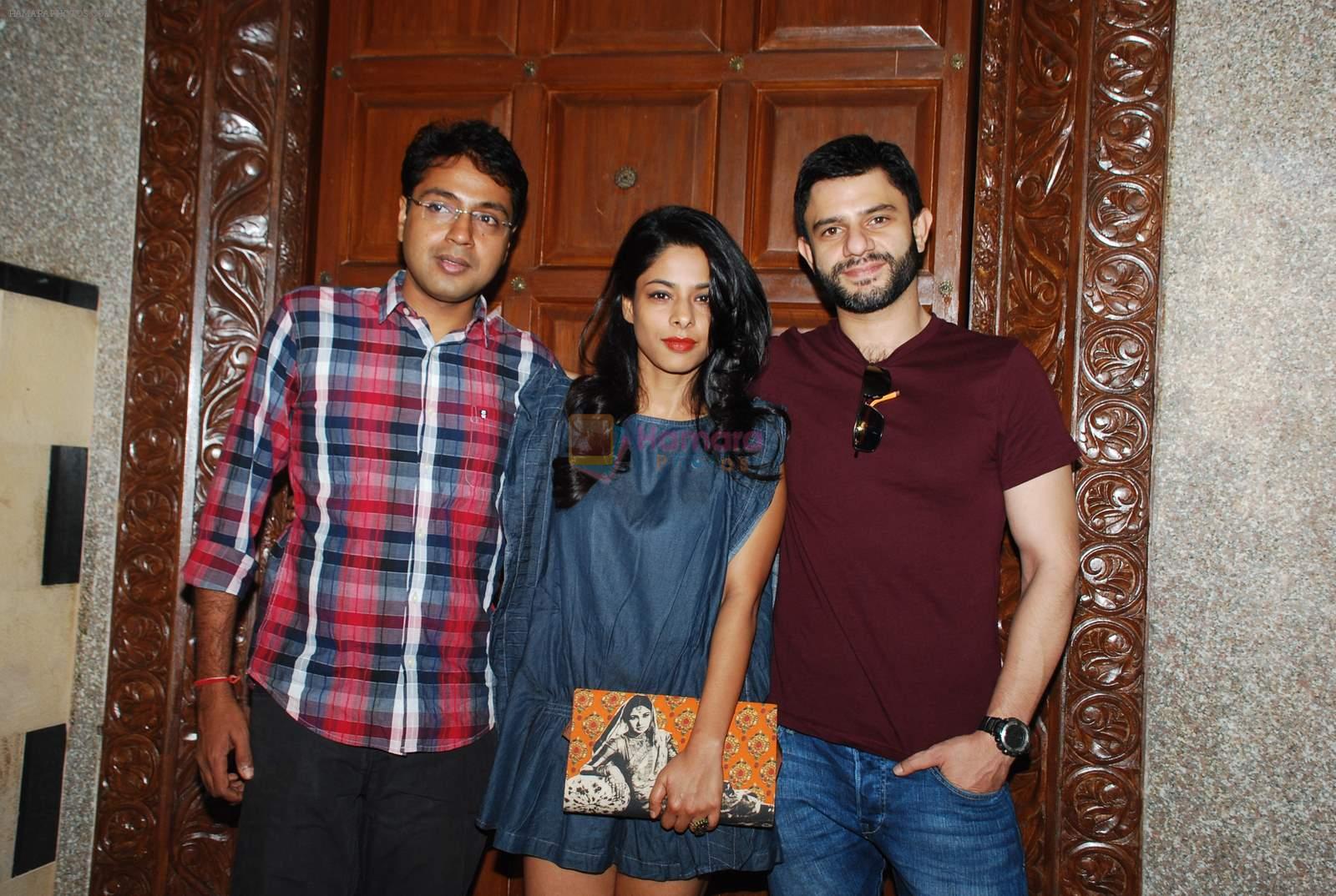Arjun Mathur, Sugandha Garg, Manu Warrier at Coffee Bloom film preview in Mumbai on 26th Feb 2015