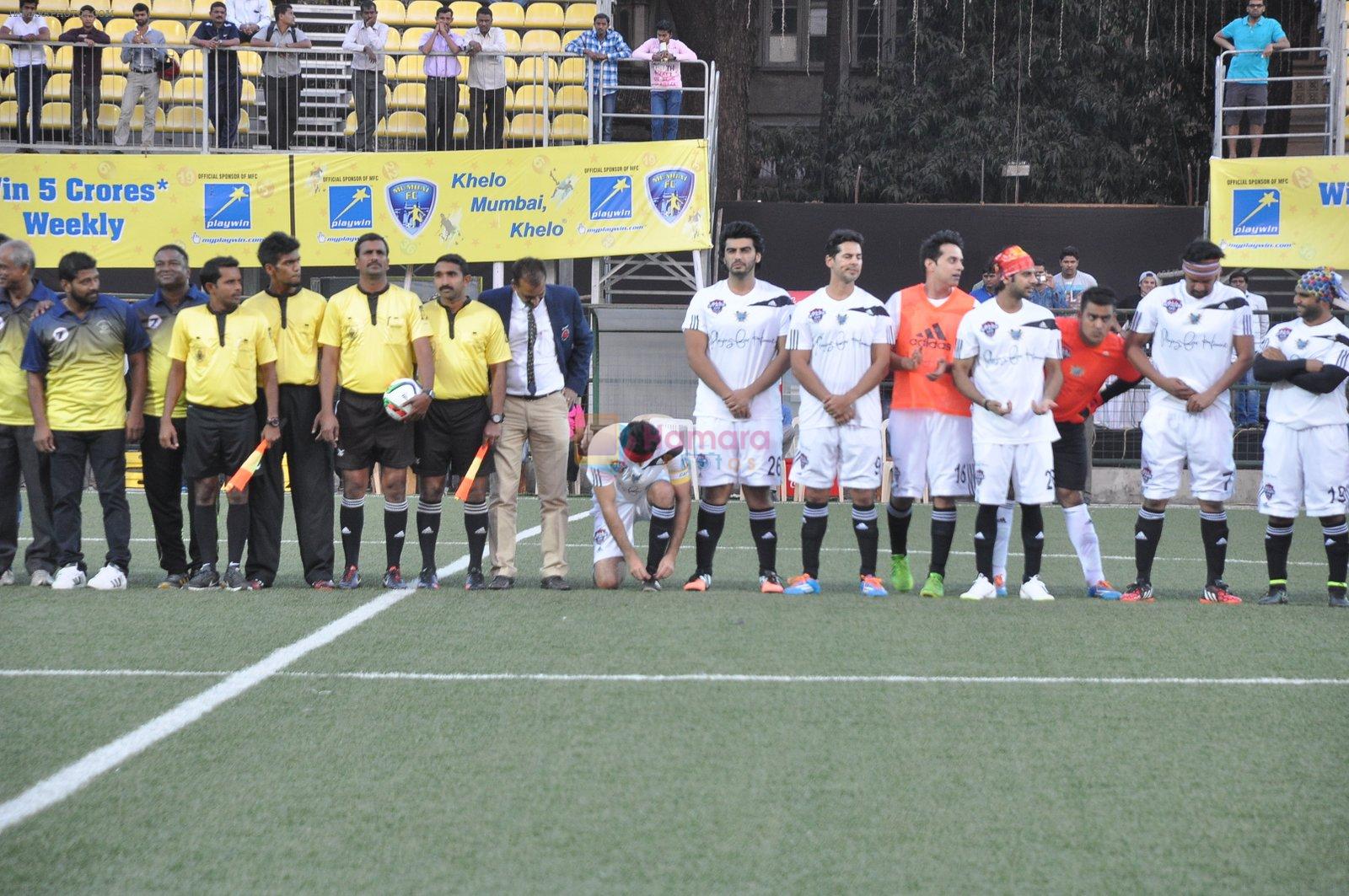 at All Stars Football Match in Mumbai on 26th Feb 2015