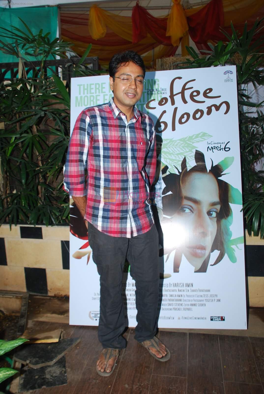 Manu Warrier at Coffee Bloom film preview in Mumbai on 26th Feb 2015