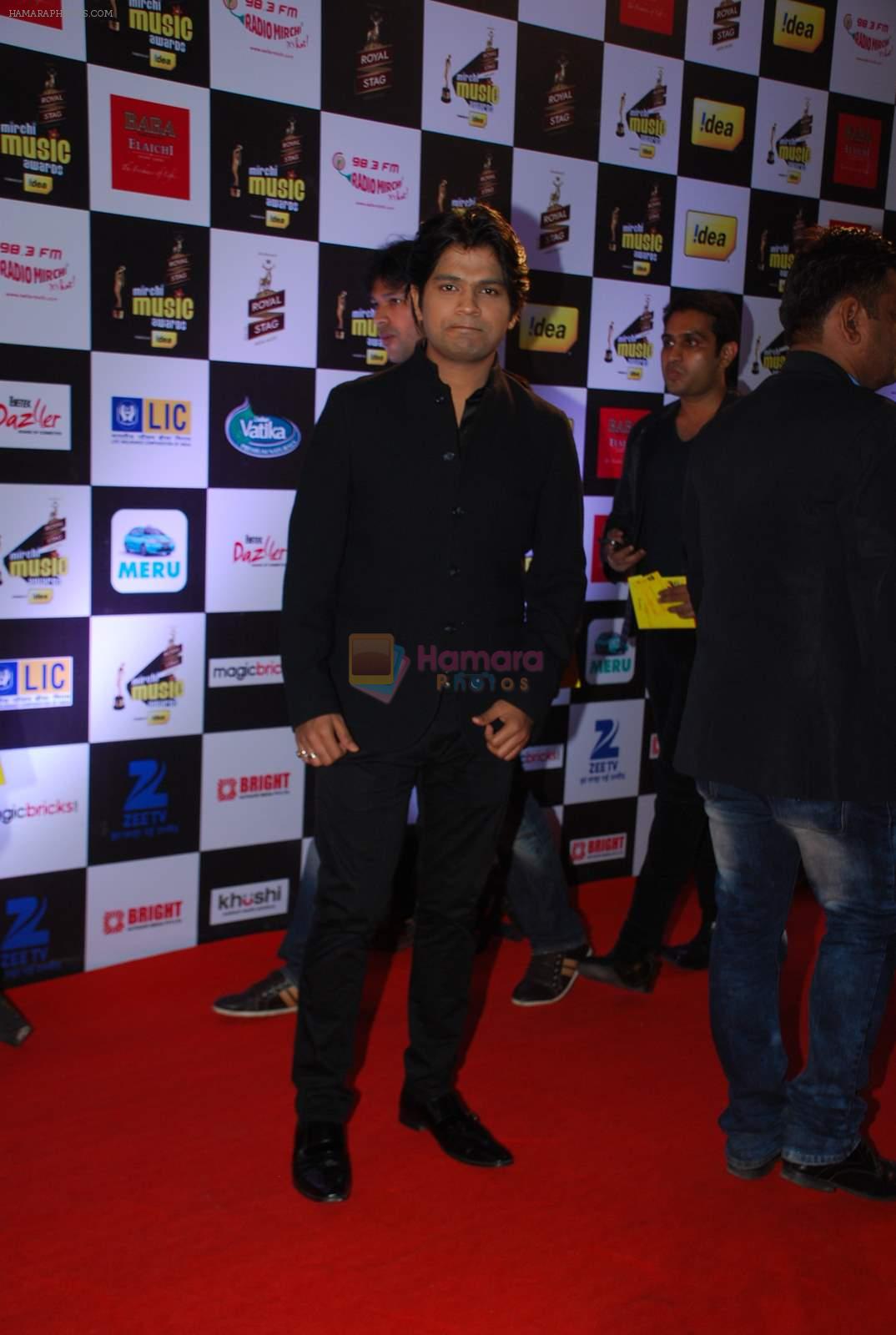 Ankit Tiwari at 7th Mirchi Music Awards in Mumbai on 26th Feb 2015