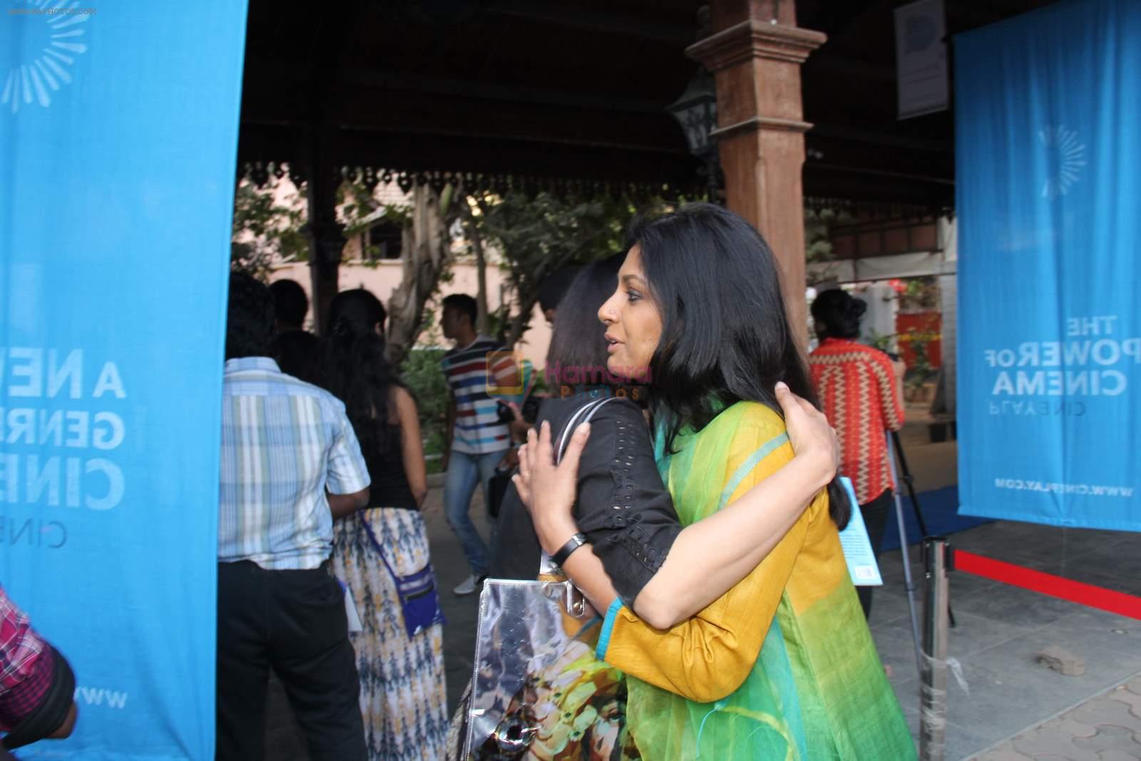 Nandita Das, Shilpa Shukla at cineplay festival act opening in Mumbai on 27th Feb 2015