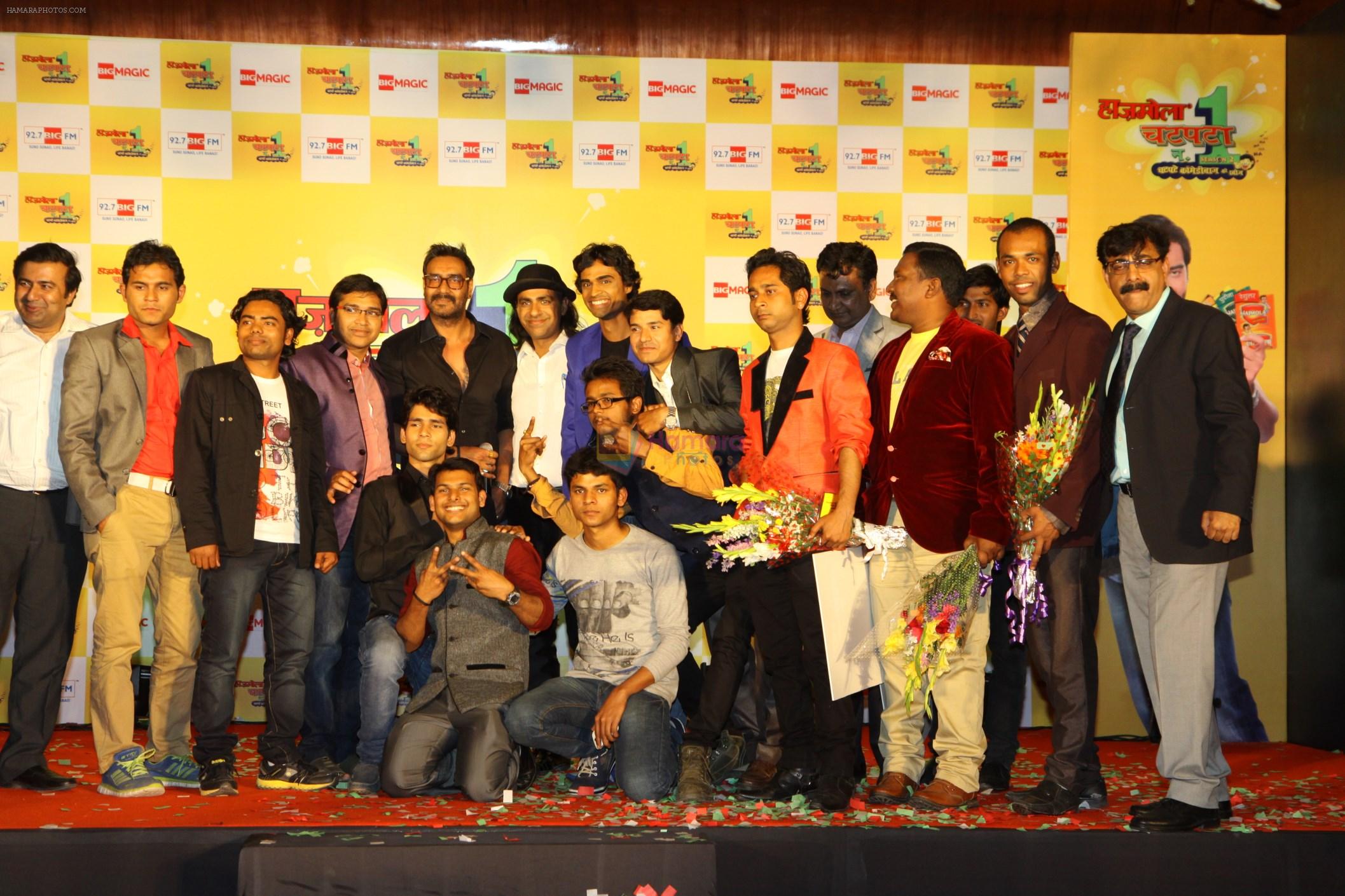 Ajay Devgn at Hajmola Chatpata No.1 event in Mumbai  on 27th Feb 2015