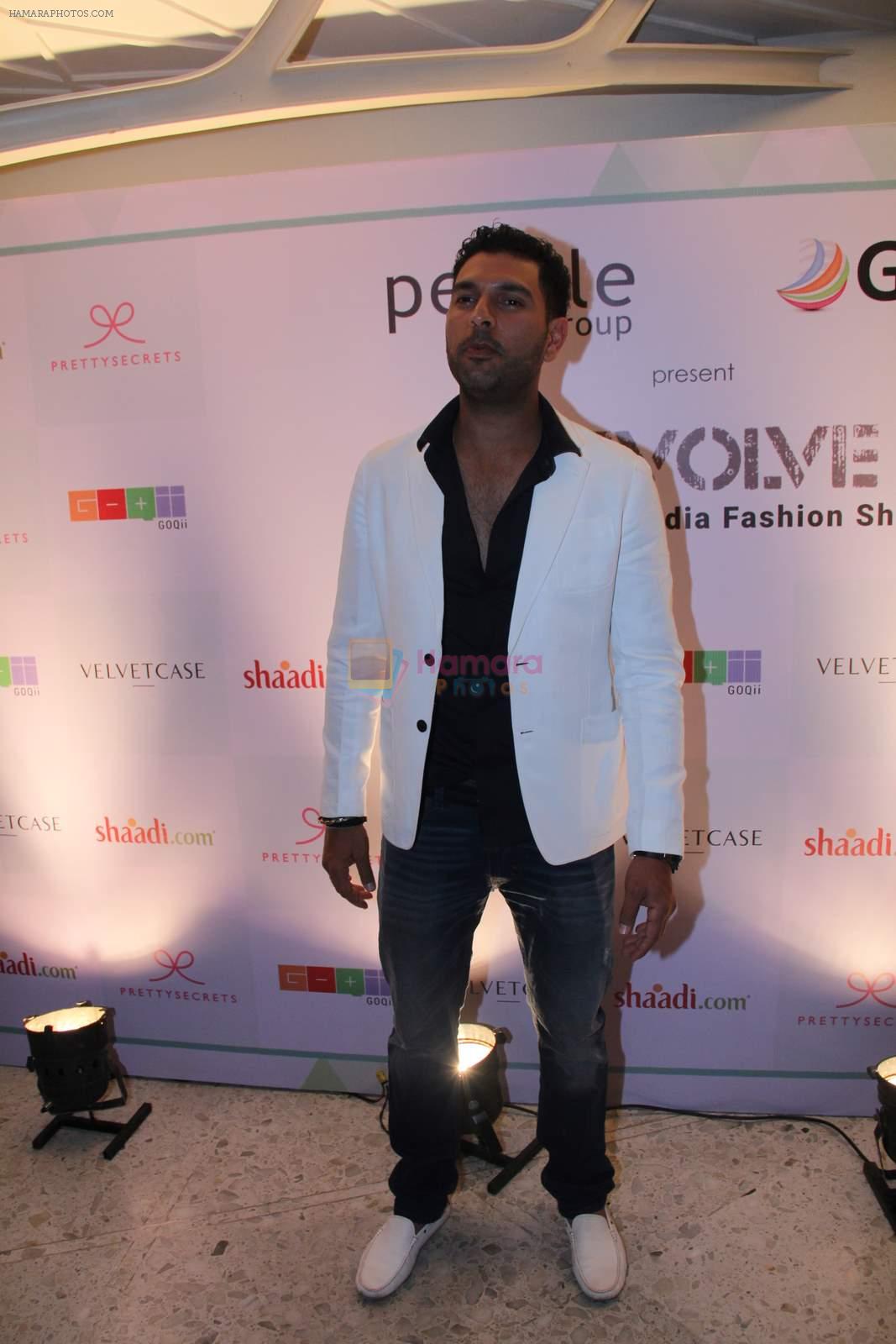 Yuvraj Singh at Shaadi.com show in Mumbai on 27th Feb 2015
