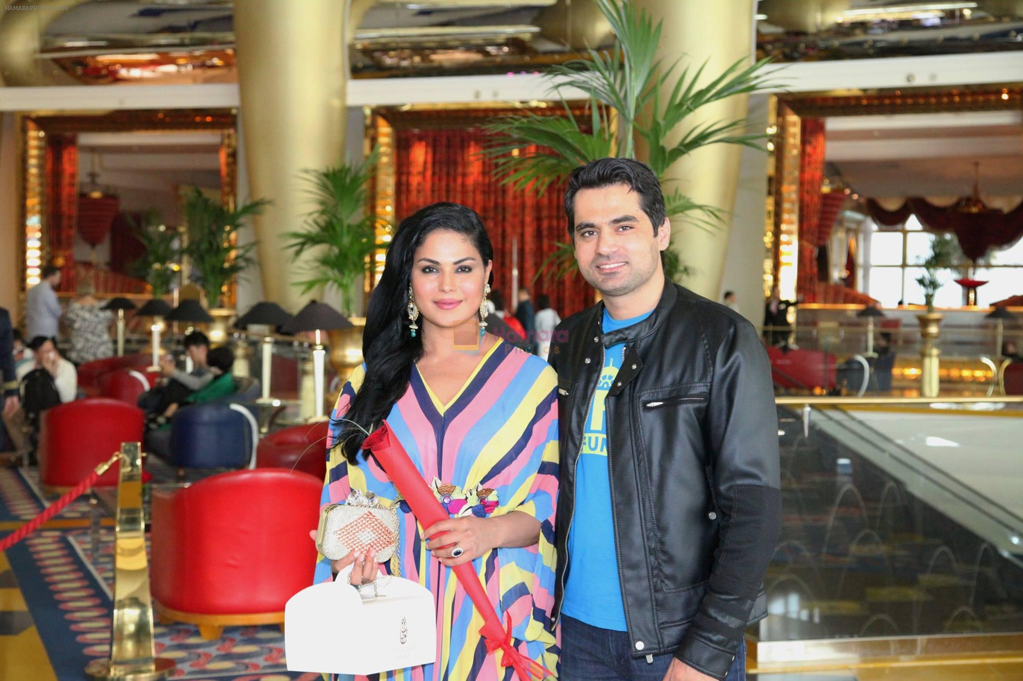 Veena Malik celebrated her birthday in Dubai on 28th Feb 2015