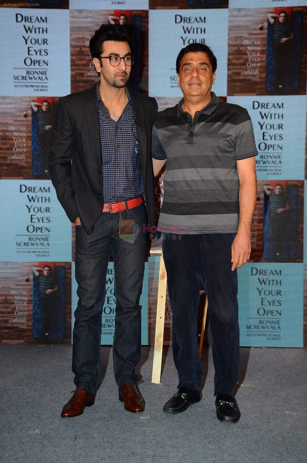 Ranbir Kapoor launches Ronnie Screwvala's book in Taj Lands End on 28th Feb 2015