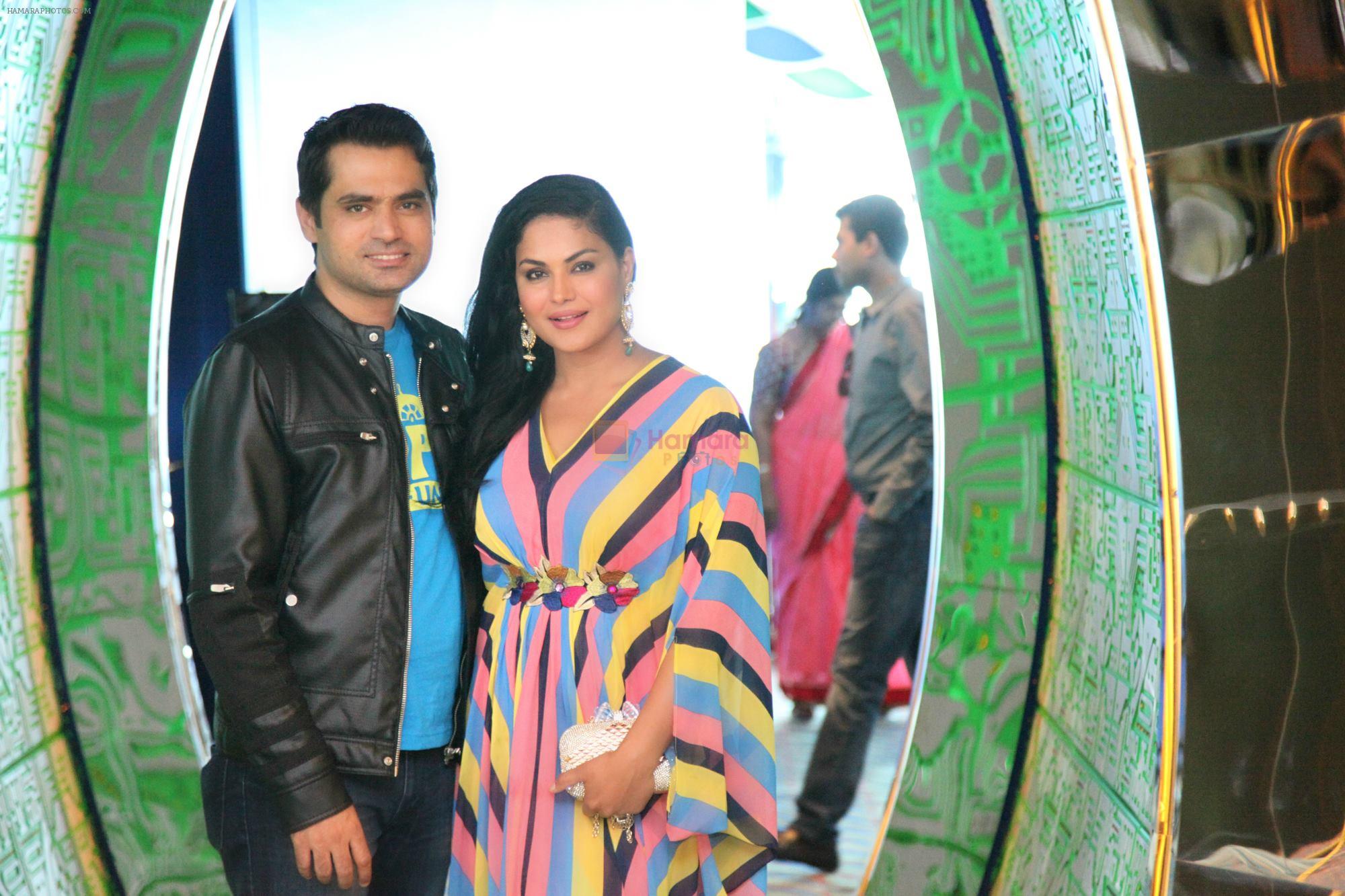 Veena Malik celebrated her birthday in Dubai on 28th Feb 2015