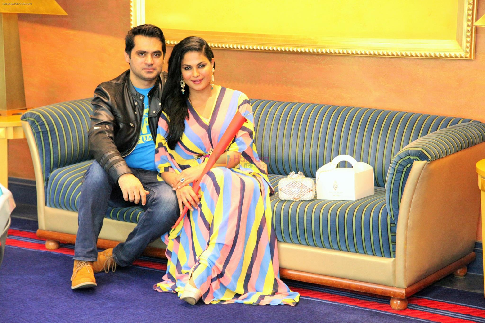 Veena Malik celebrated her birthday in Dubai on 28th Feb 2015