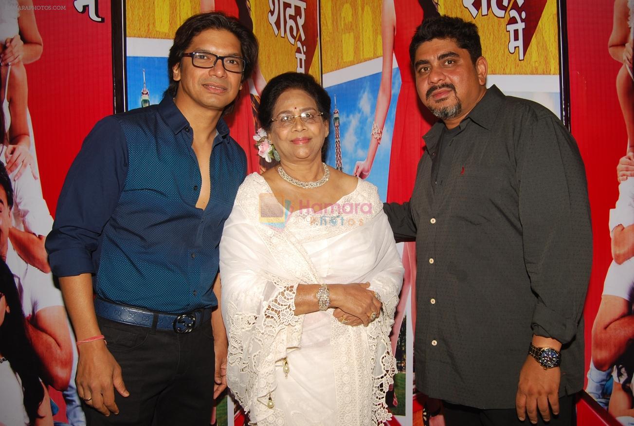 Shaan , Rajan Shahi and his mother at the launch of Tere Shehar Mai in Mumbai on 2nd March 2015