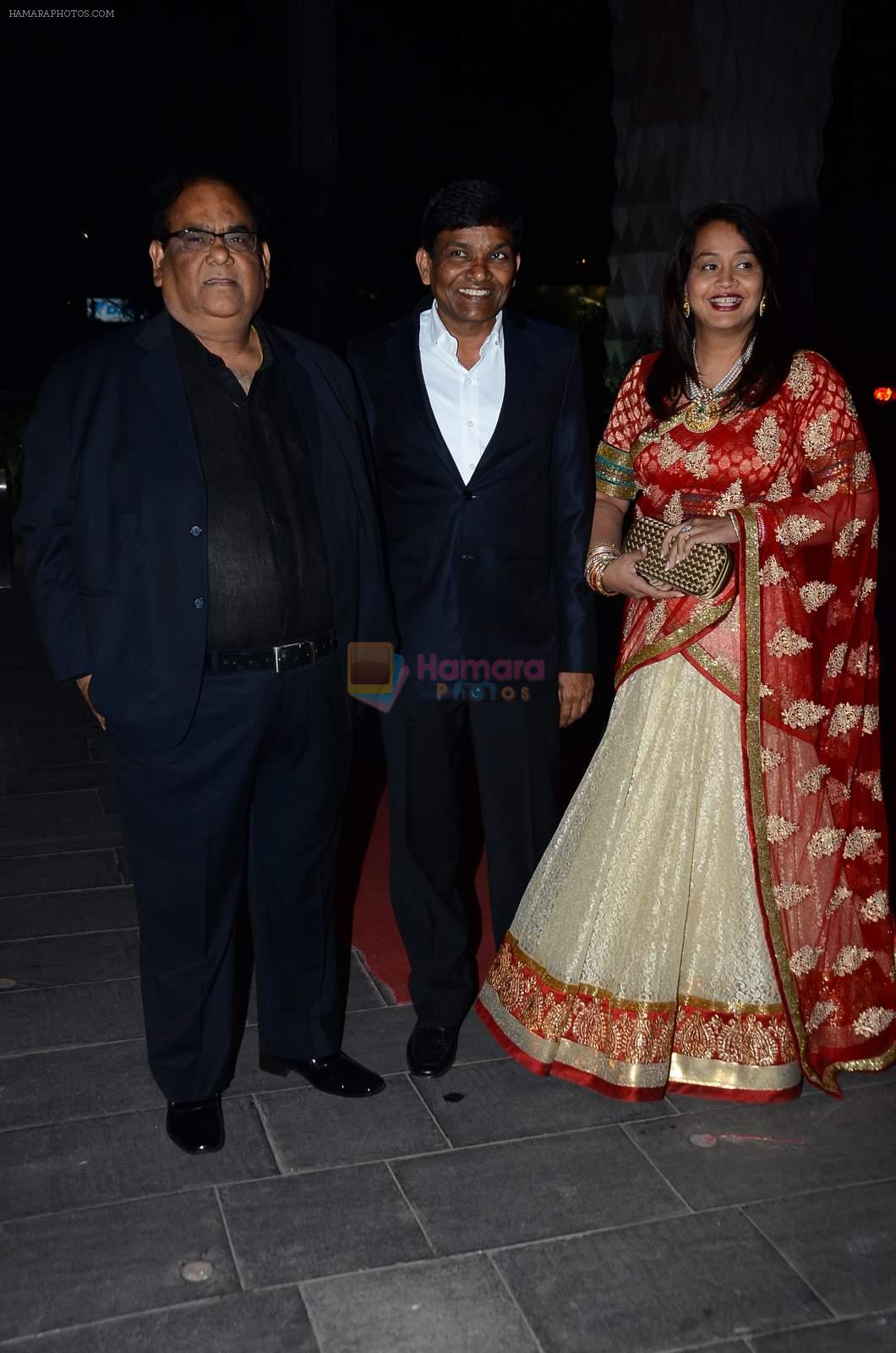 Satish Kaushik at Tulsi Kumar's wedding reception in Sahara Star, Mumbai on 2nd March 2015
