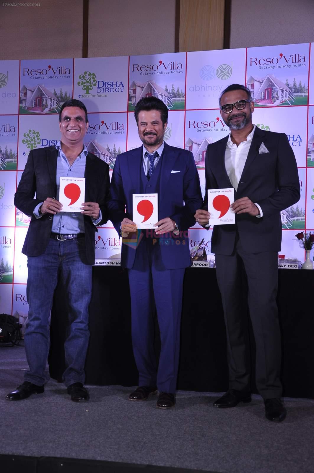 Anil Kapoor, Abhinay Deo at the launch of Resovilla in association with Disha Direct and Abhinay Deo in The Club on 2nd March 2015