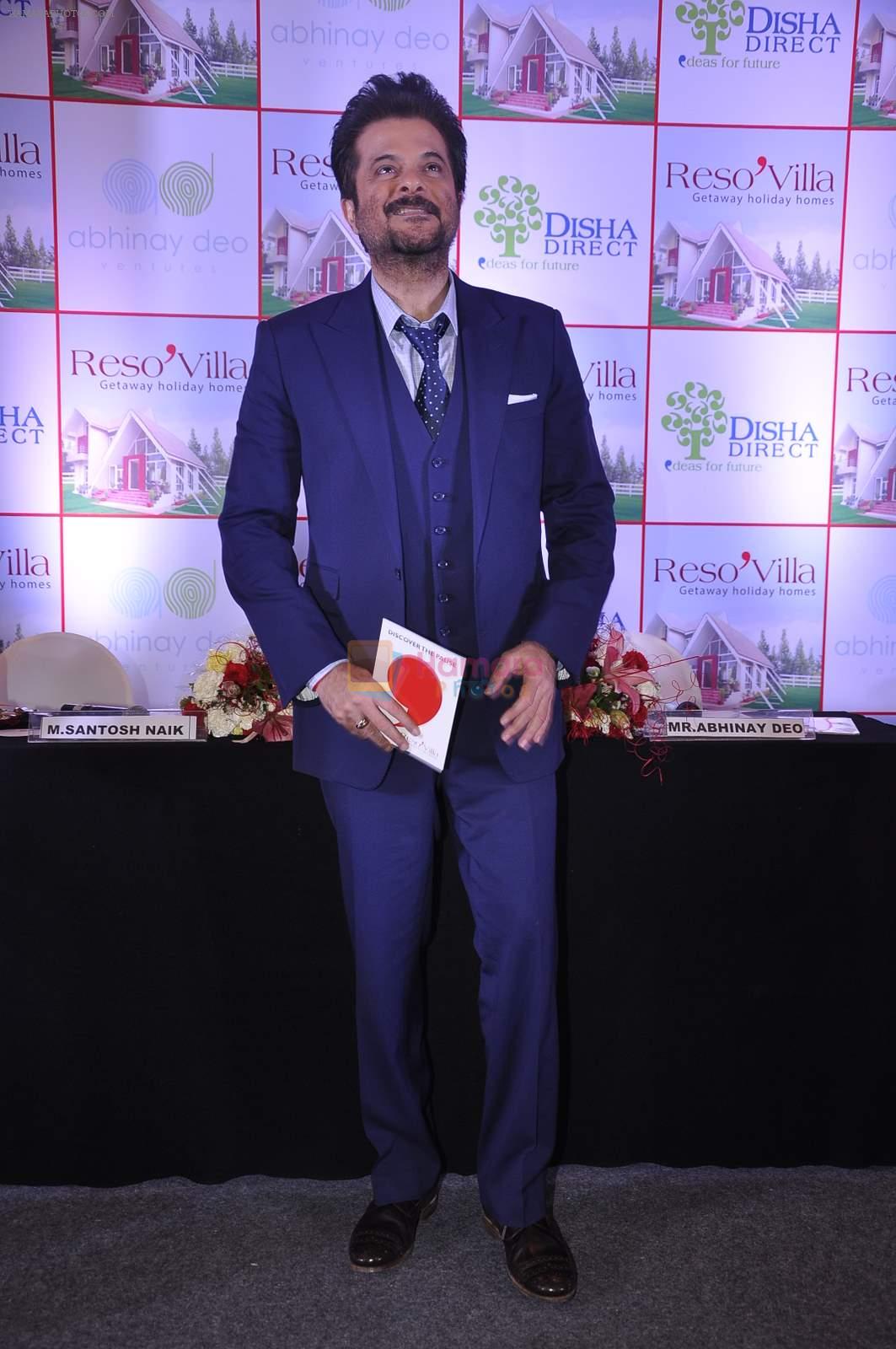 Anil Kapoor at the launch of Resovilla in association with Disha Direct and Abhinay Deo in The Club on 2nd March 2015