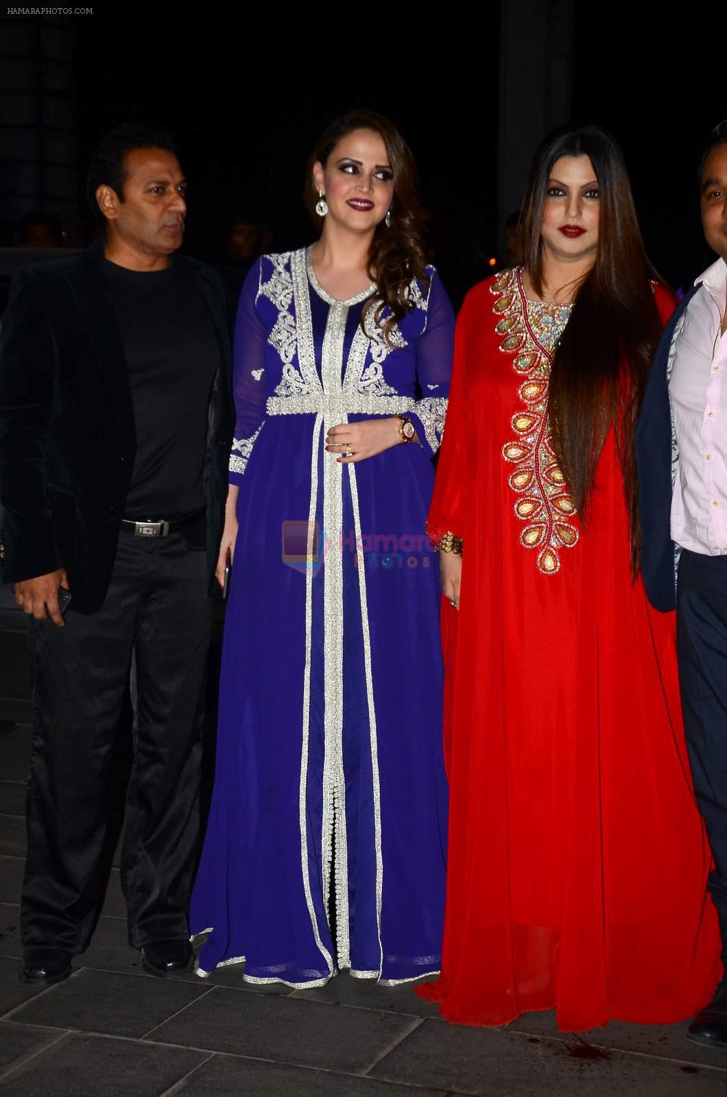 Ahmed Khan at Tulsi Kumar's wedding reception in Sahara Star, Mumbai on 2nd March 2015